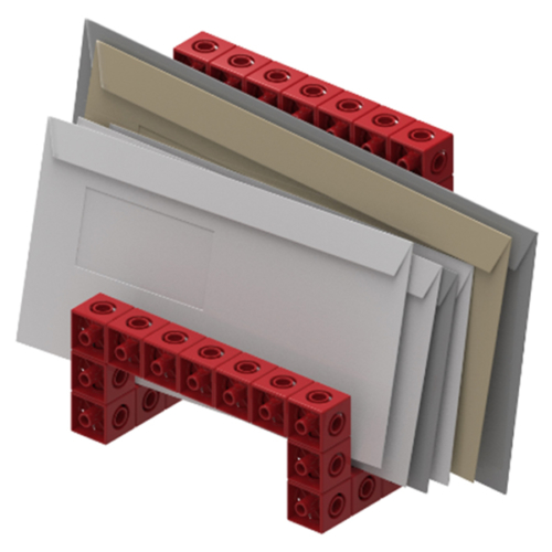 1X 3D Construction Toy-bricks (Example Assembly)